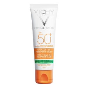 VICHY CAPITAL SOLEIL MATIFIANT 3EN1 SPF50+ 50ML