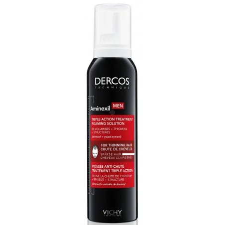 VICHY DERCOS AMINEXIL MEN MOUSSE ANTI-CHUTE 150ML